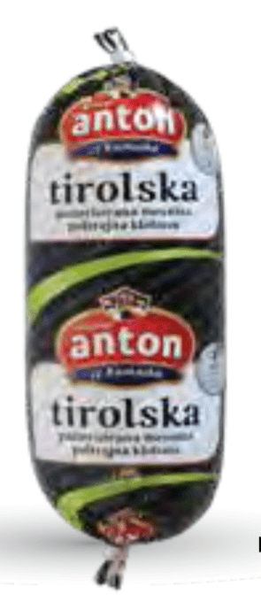 Tirolska salama Anton 400 g Akcija v trgovini Mercator