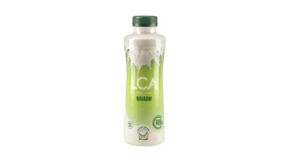 Navadni tekoči jogurt LCA 1 kg ZELENE DOLINE Akcija v trgovini E.Leclerc