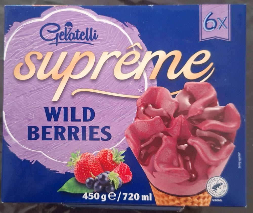 Gelatelli Korneti Supreme 6 x 120 ml Akcija v trgovini Lidl