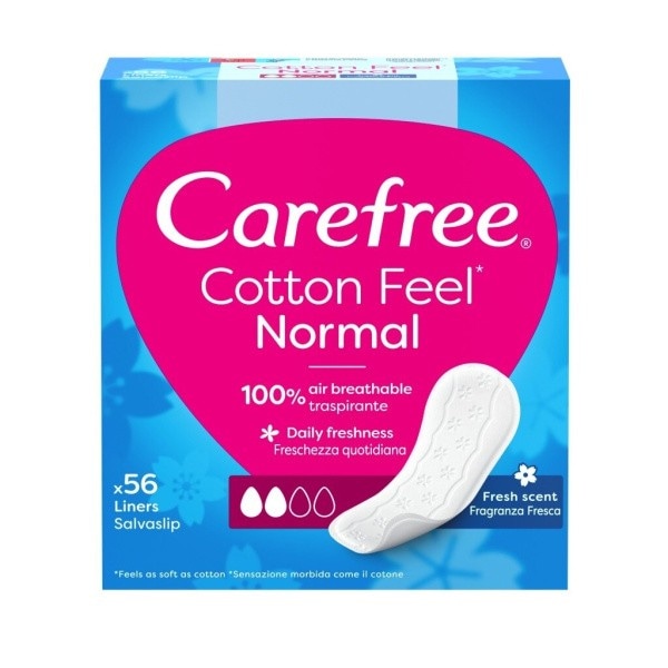 Damski vložki Carefree več vrst Akcija v trgovini Mercator