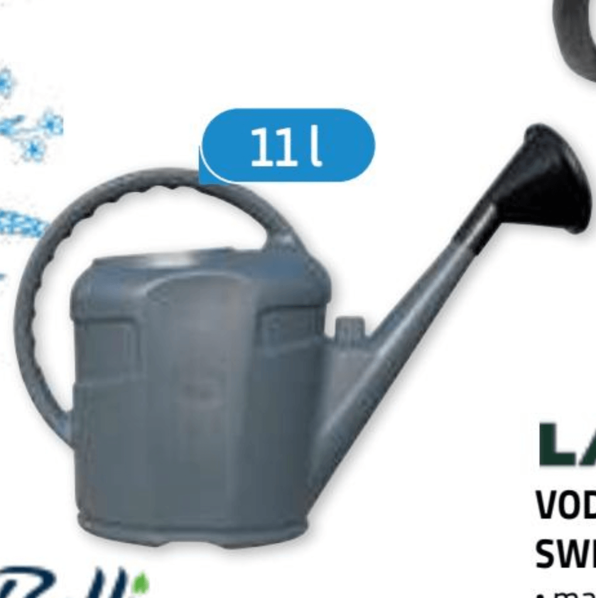 Belli zalivalka 11 l Akcija v trgovini E.Leclerc