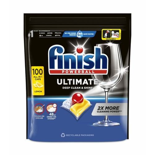 Finish detergent gel 2 x 1 l, kapsule: 100/1, 80/1 ali 72/1 Akcija v trgovini Mercator