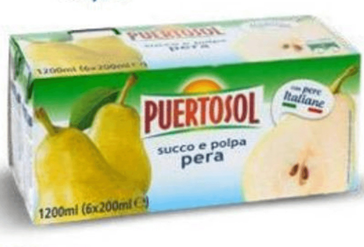 Puertosol hruškov nektar 6 x 200 ml Akcija v trgovini Eurospin