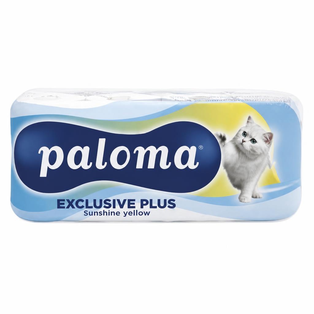 Toaletni papir Paloma 10/1 Akcija v trgovini Mercator