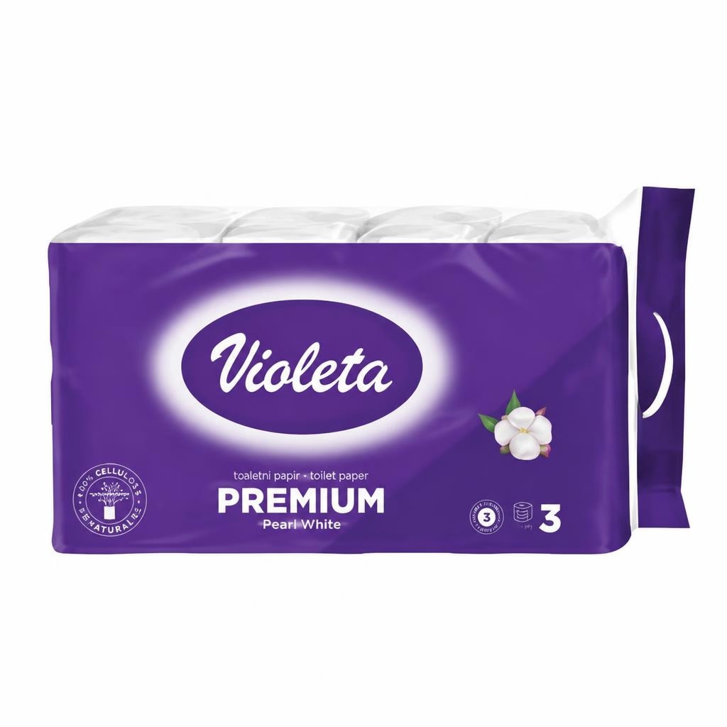 Toaletni papir Violeta 16/1 Akcija v trgovini Mercator